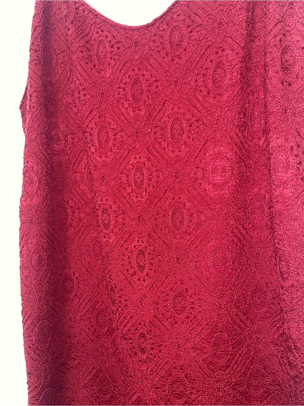 Forever 21 Burgundy Lace Mini Dress - Picture 6 of 11